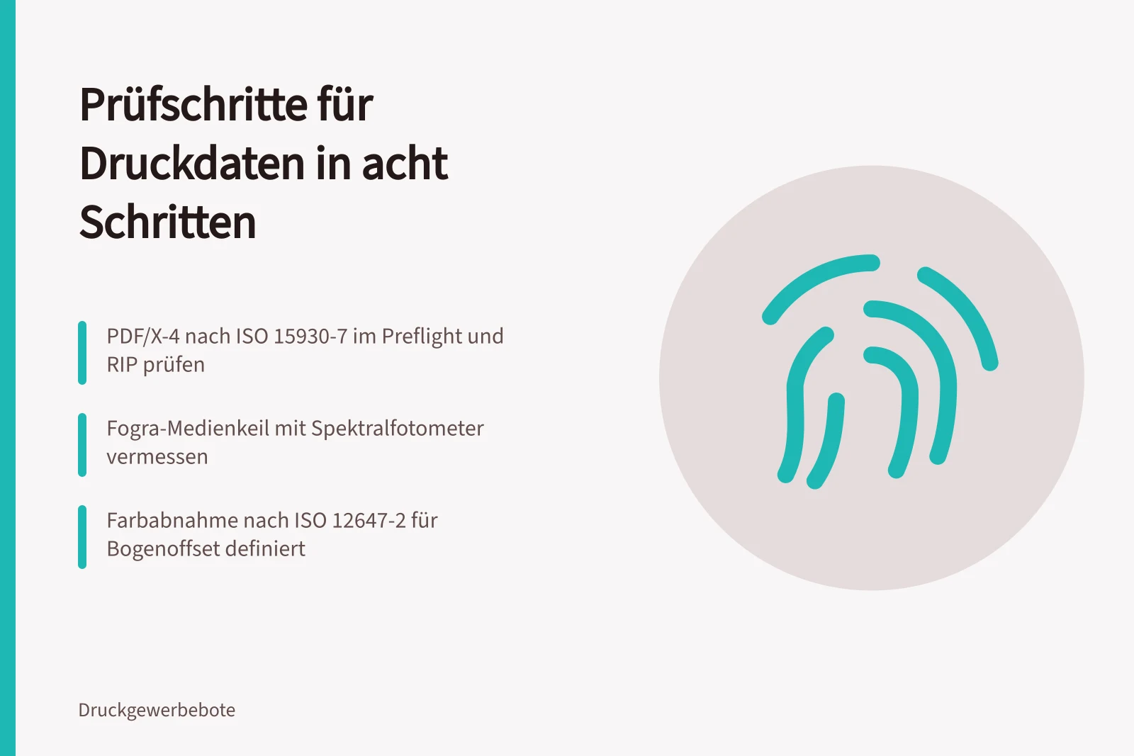 Prüfschritte der Druckvorstufe von Dateiprüfung bis Farbabnahme im Überblick